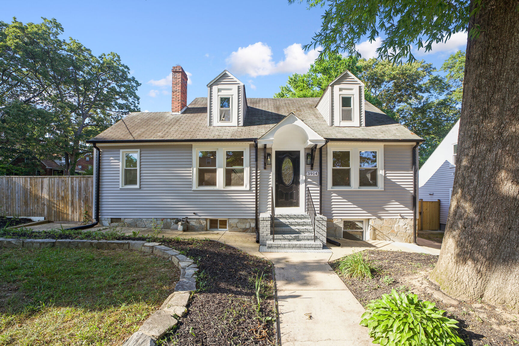 Renovated exterior in Hyattsville MD